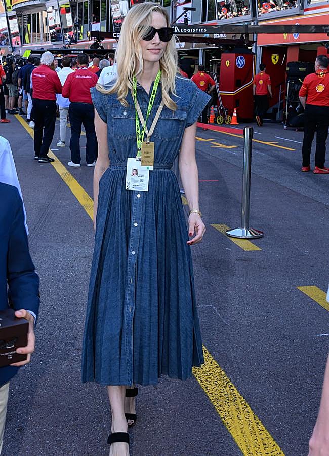 Imagen - Beatrice Borromeo con un vestido denim muy versátil. / GTRES