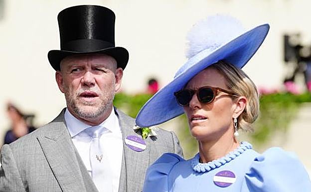 Zara y Mike Tindall en una imagen reciente. 