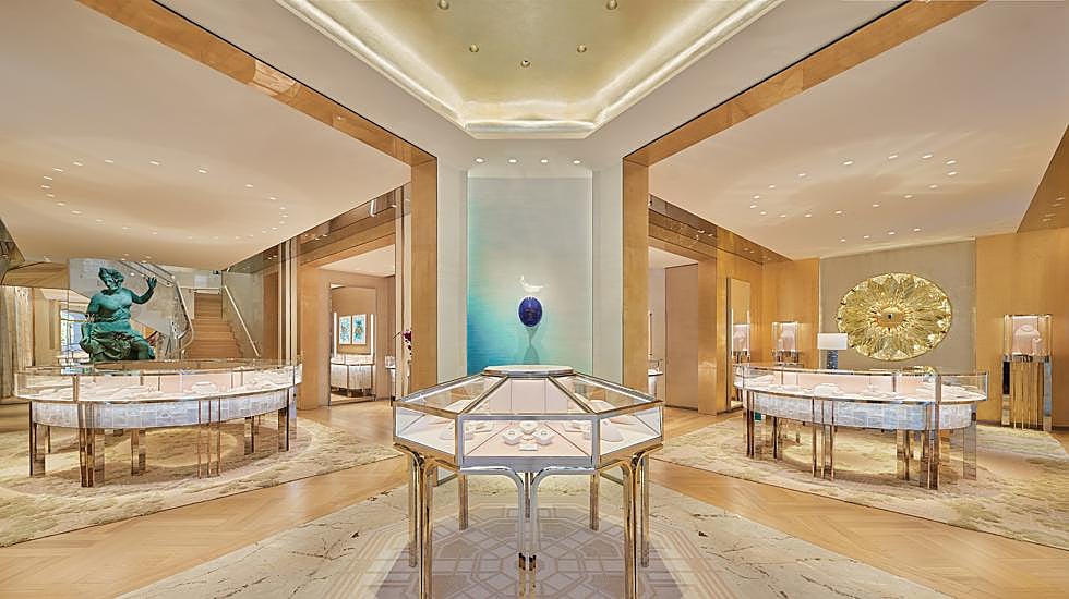 Nueva tienda madrileña de Tiffany & Co., ubicada en Serrano, 72.