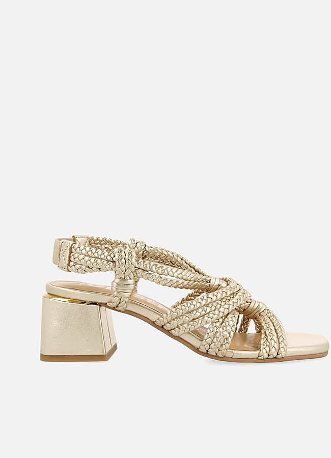 Imagen - Sandalia de tacón trenzada de Gioseppo.