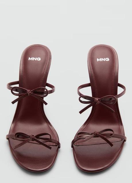 Imagen - Sandalias con lazos de Mango (35,99 euros)