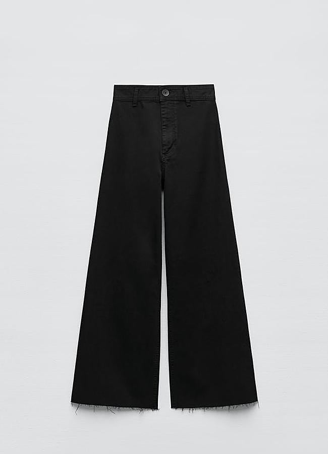 Imagen - Jeans ZW Collection Marine Straight tiro alto de Zara (12,99€)