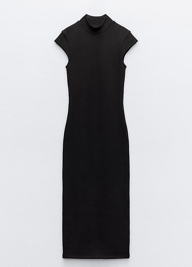 Imagen - Vestido midi rib perkins de Zara (7,99€)