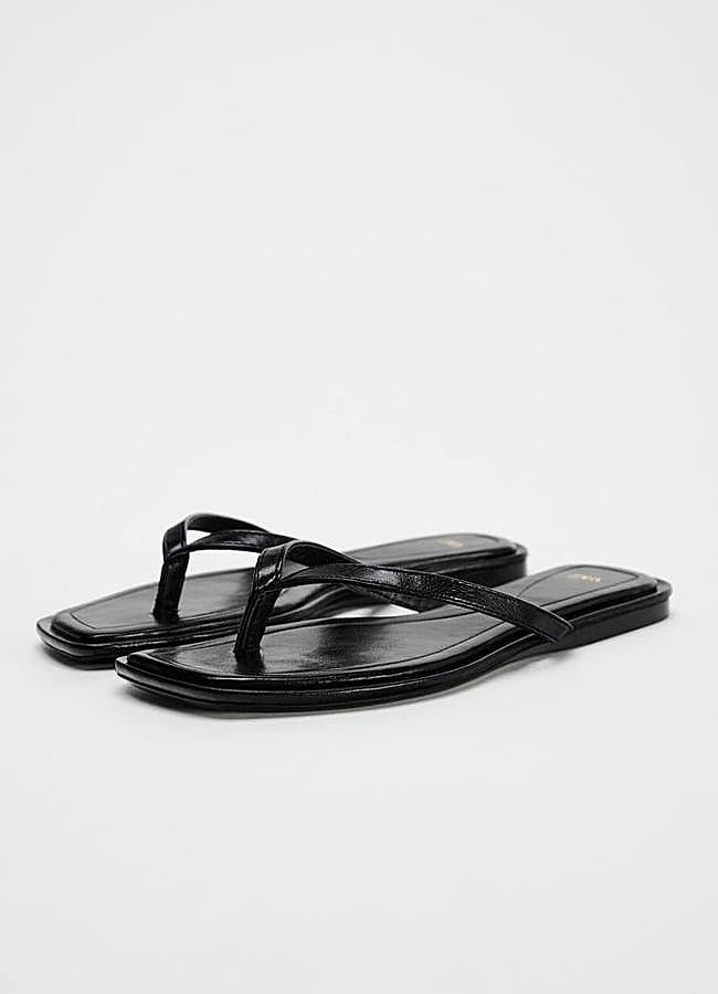 Imagen - Sandalias planas minimalistas tipo chancla