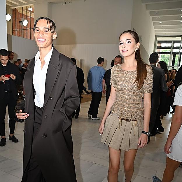 Savannah Hennesy con Alexandre Grimaldi. 