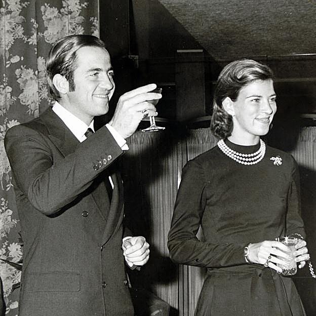 El rey Constantino y Ana María de Grecia, un matrimonio muy unido. 