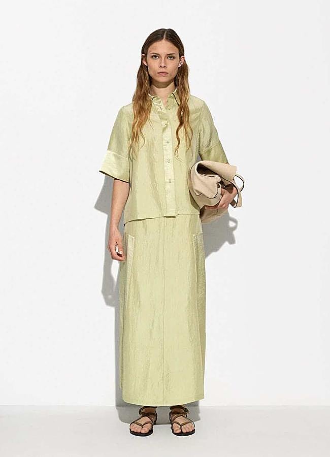 Imagen - Conjunto de camisa y falda de Parfois