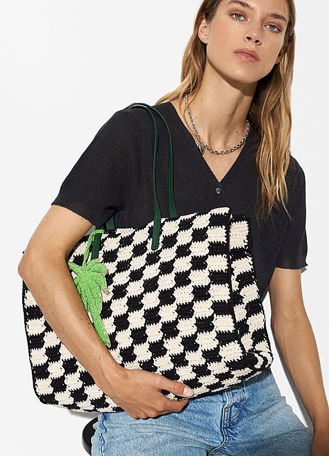 Imagen - Bolso damero XL de Parfois.