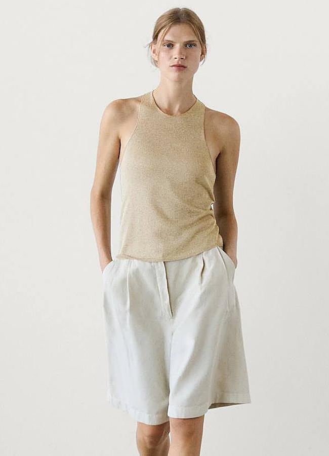 Imagen - Camiseta básica metalizada