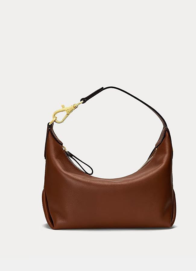 Imagen - Bolso hobo en marrón de Ralph Lauren.