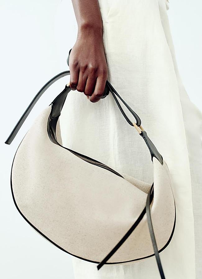 Imagen - Bolso ovalado de Zara.