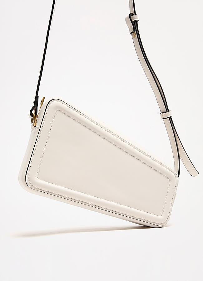 Imagen - Bolso bandolera de color blanco de Lefties.