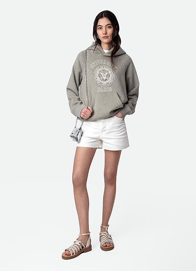 Imagen - Sudadera en gris de Zadig & Voltaire.