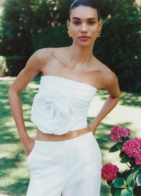 Imagen - Top blanco de Mango (39,99 euros)