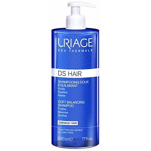 DS HAIR Balancing Shampoo de Uriage. Precio: 16,11 euros