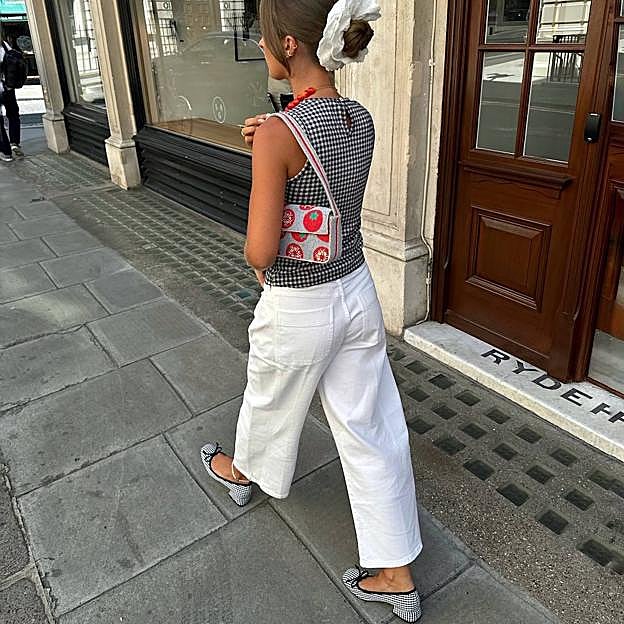 Bailarinas de tacón bajo bonitas, coquetas y cómodas que llevan las portuguesas