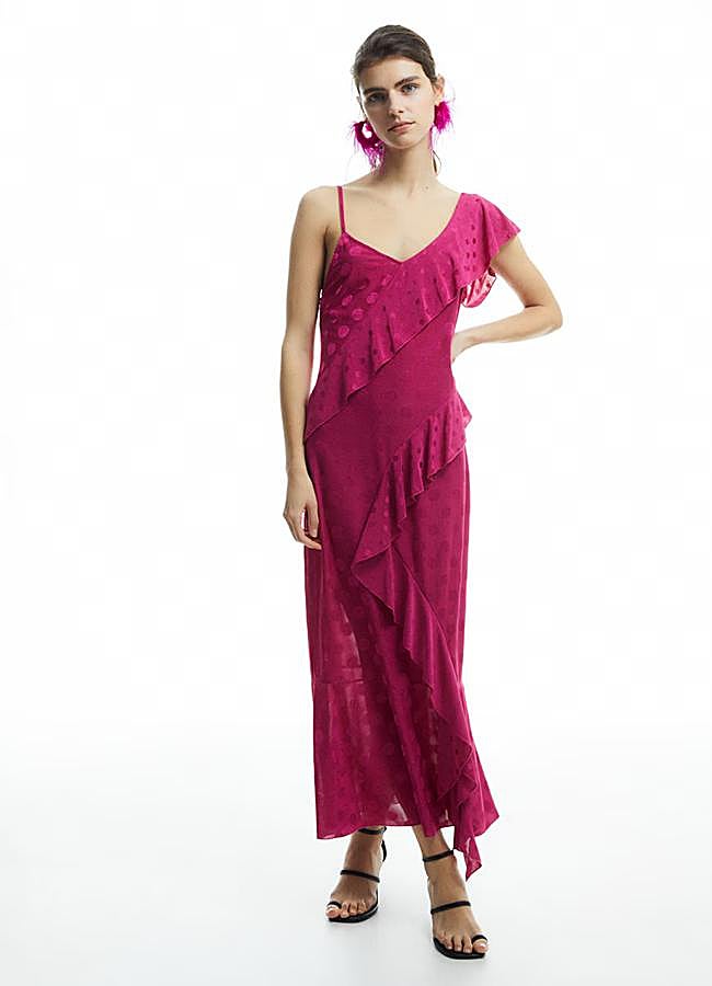 Imagen - Vestido color fucsia de Sfera.