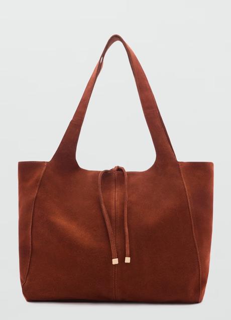 Imagen - Bolso de serraje de Mango (49,99 euros)