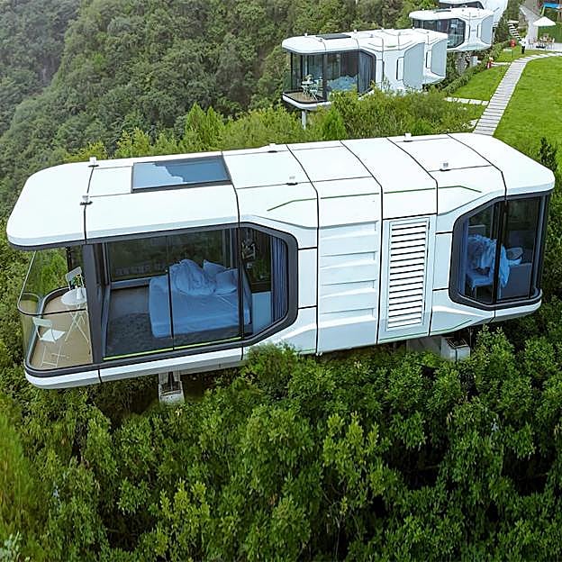 Así son las preciosas casas prefabricadas de Amazon: viviendas de lujo portátiles desde 15.000 euros