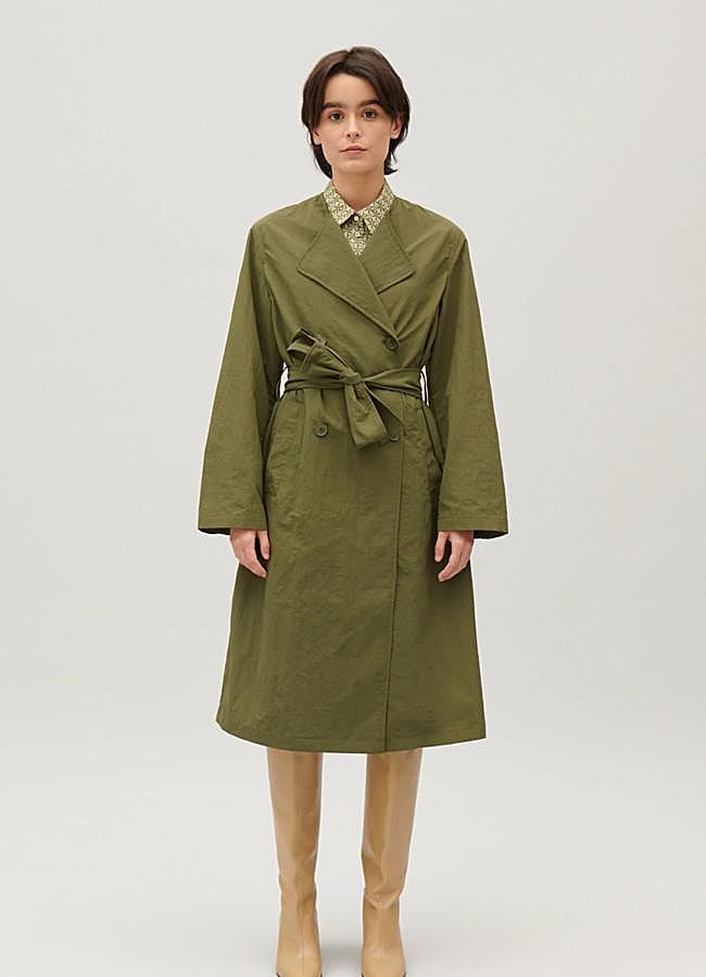 Imagen - Gabardina verde de Claudie Pierlot, 162,50 euros.