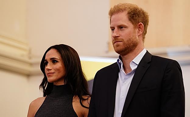 El príncipe Harry y Meghan Markle. 