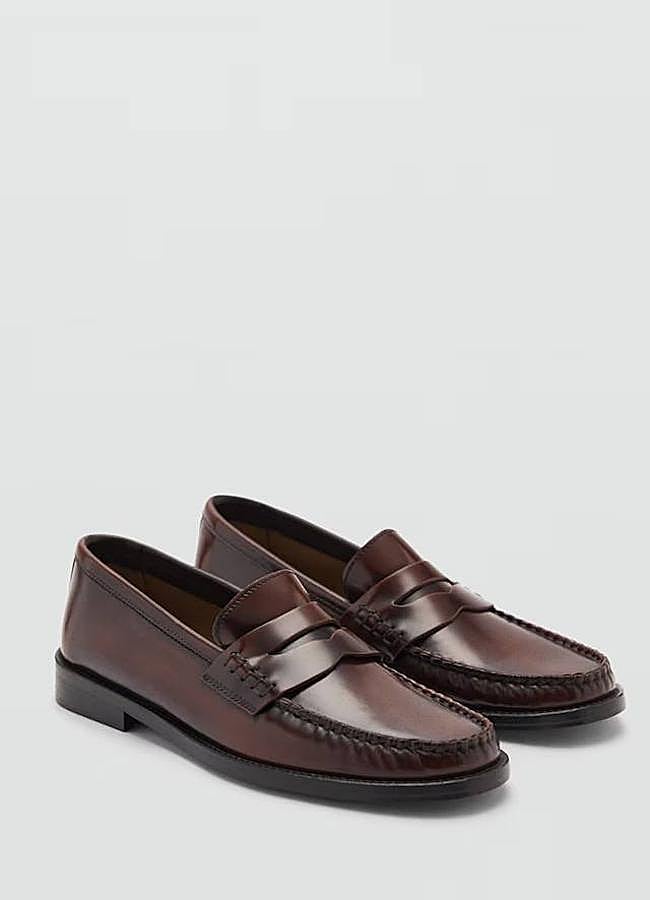 Imagen - Mocasines de piel envejecida