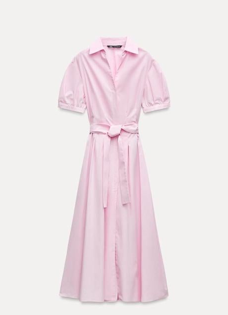 Imagen - Vestido rosa de Zara (39,99 euros)