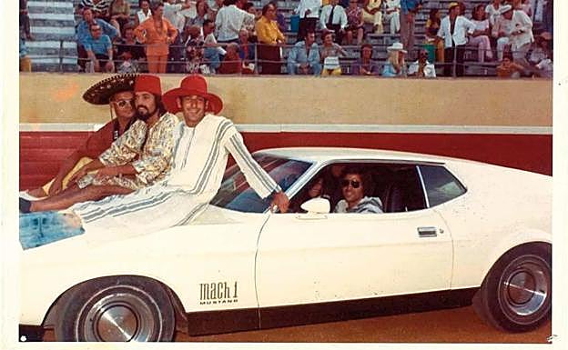 Los Chorys, en un festival benéfico de Marbella. 