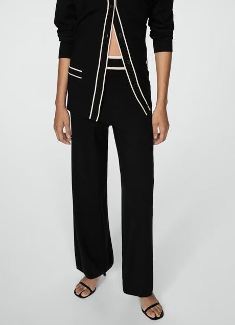 Imagen - Pantalón negro de Mango (39,99 euros)