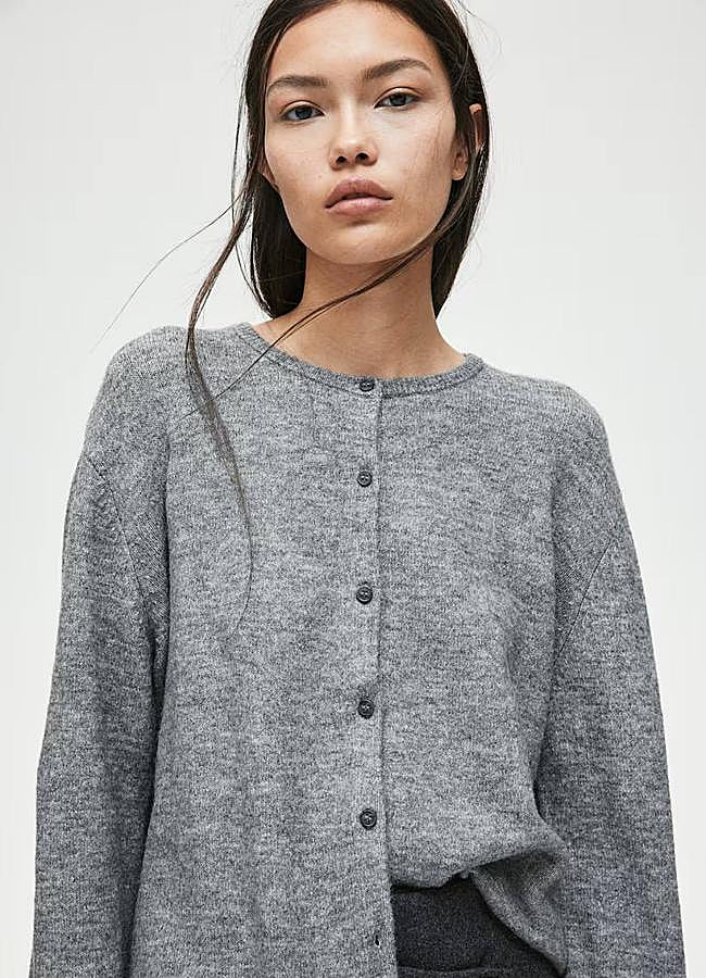 Imagen - Cárdigan de punto fino oversize