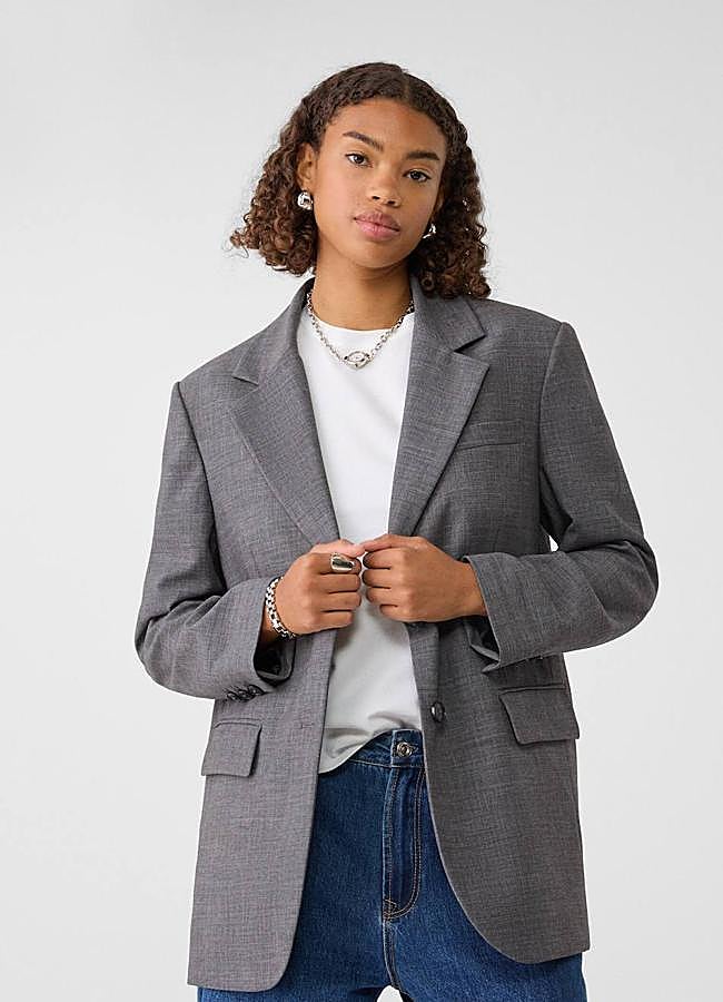 Imagen - Blazer oversize con hombreras