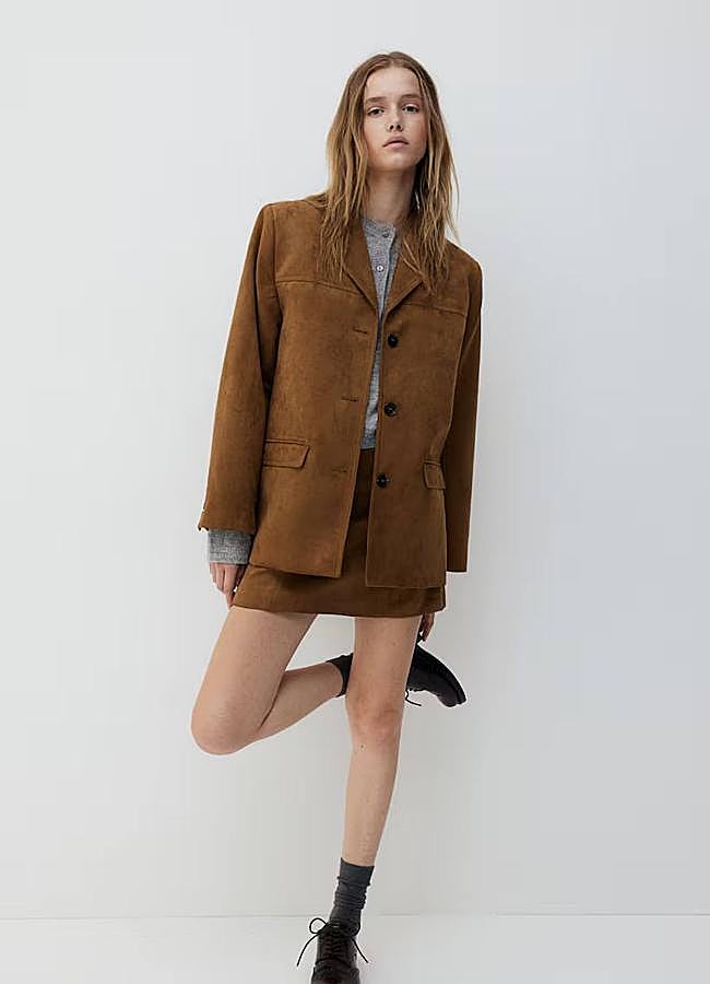 Imagen - Blazer oversize de ante