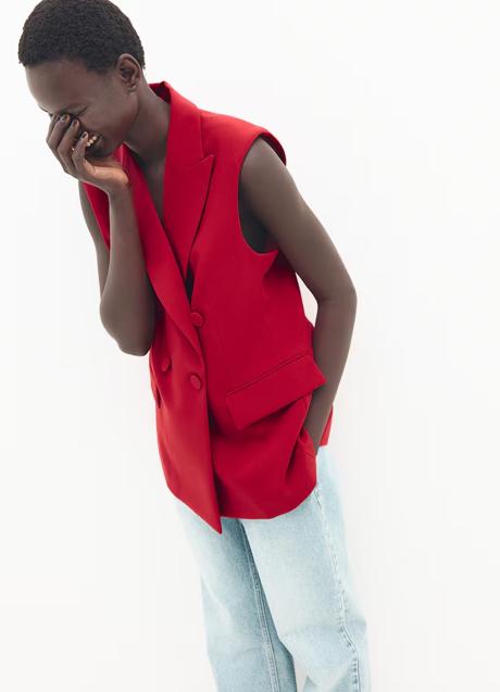 Imagen - Chaleco rojo de H&M (39,99 euros)
