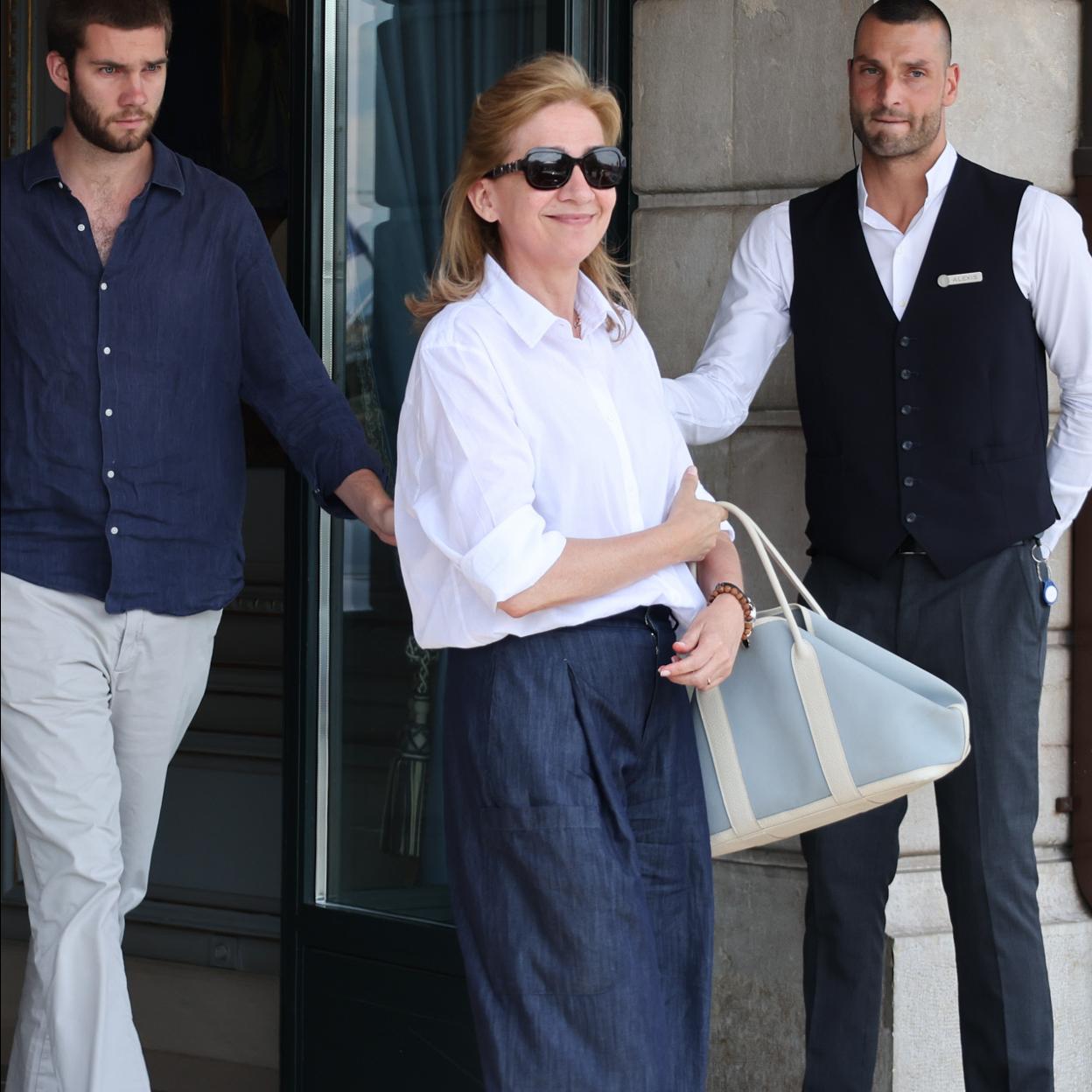 La infanta Cristina disfruta de su primer verano de soltera.