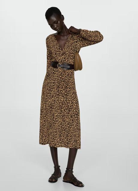 Imagen - Vestido con estampado animal de Mango (25,99 euros)