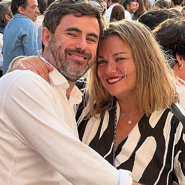 Una de las últimas fotos publicadas por Caritina Goyanes en su Instagram, junto a su marido, Antonio Matos. 