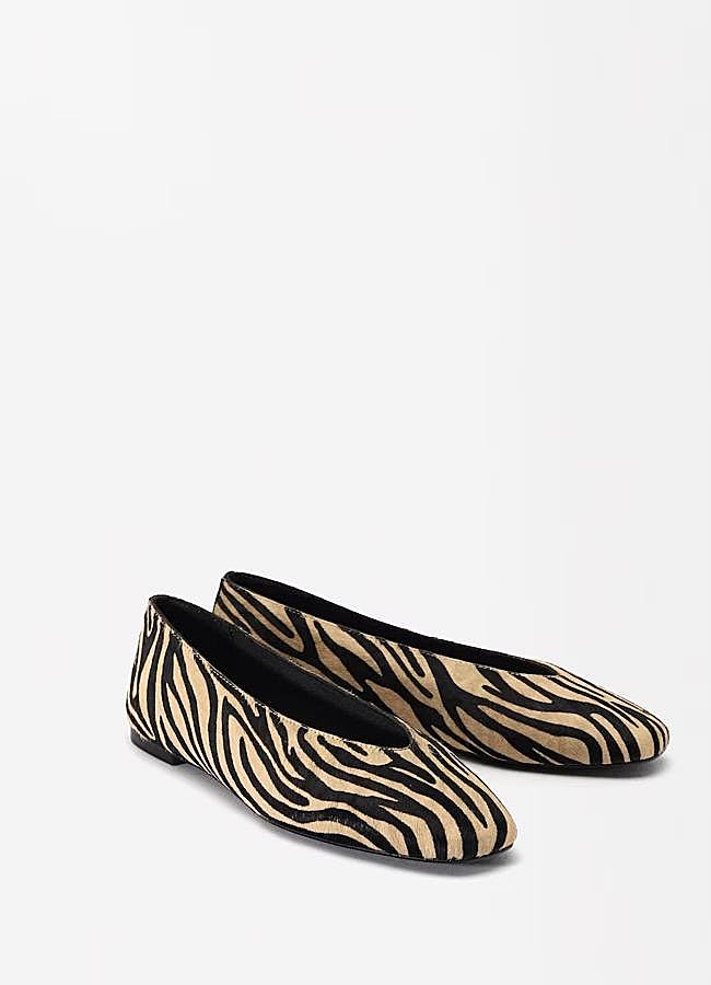 Imagen - Bailarinas animal print de Parfois, 25,99 euros.