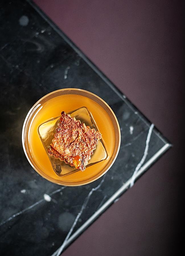 Imagen - Uno de los cócteles de Patio de Butacas, una coctelería situada en la localida asturiana de Pola de Siero. /DR 