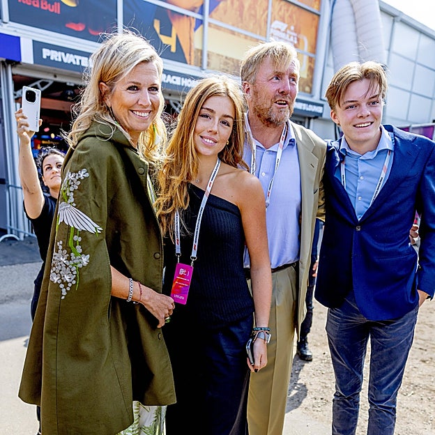 Los royals holandeses en la F1. 