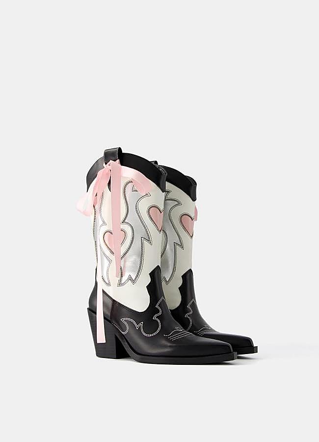 Imagen - Botas estilo cowboy de Bershka.