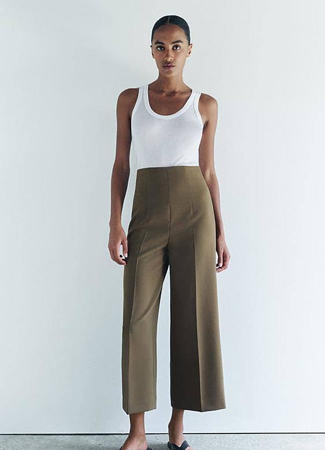 Imagen - Pantalones culotte fluidos