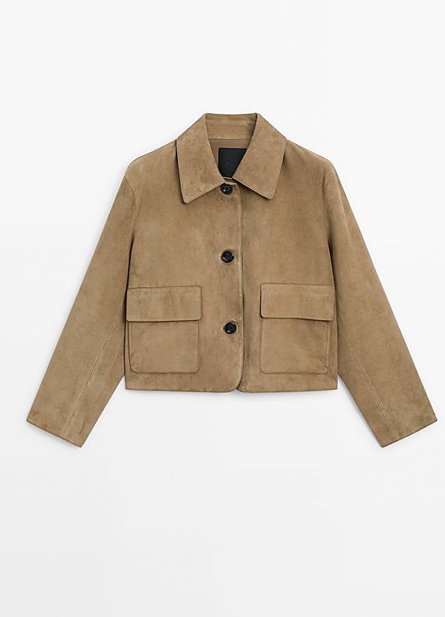 Imagen - Chaqueta de ante de Massimo Dutti.