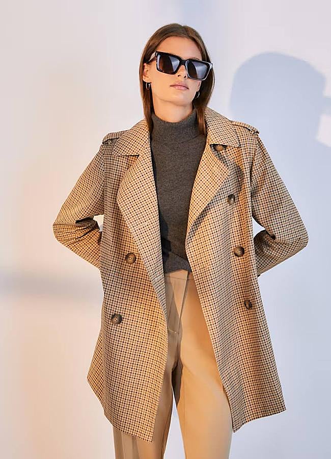 Imagen - Chaqueta de cuadros gabardina