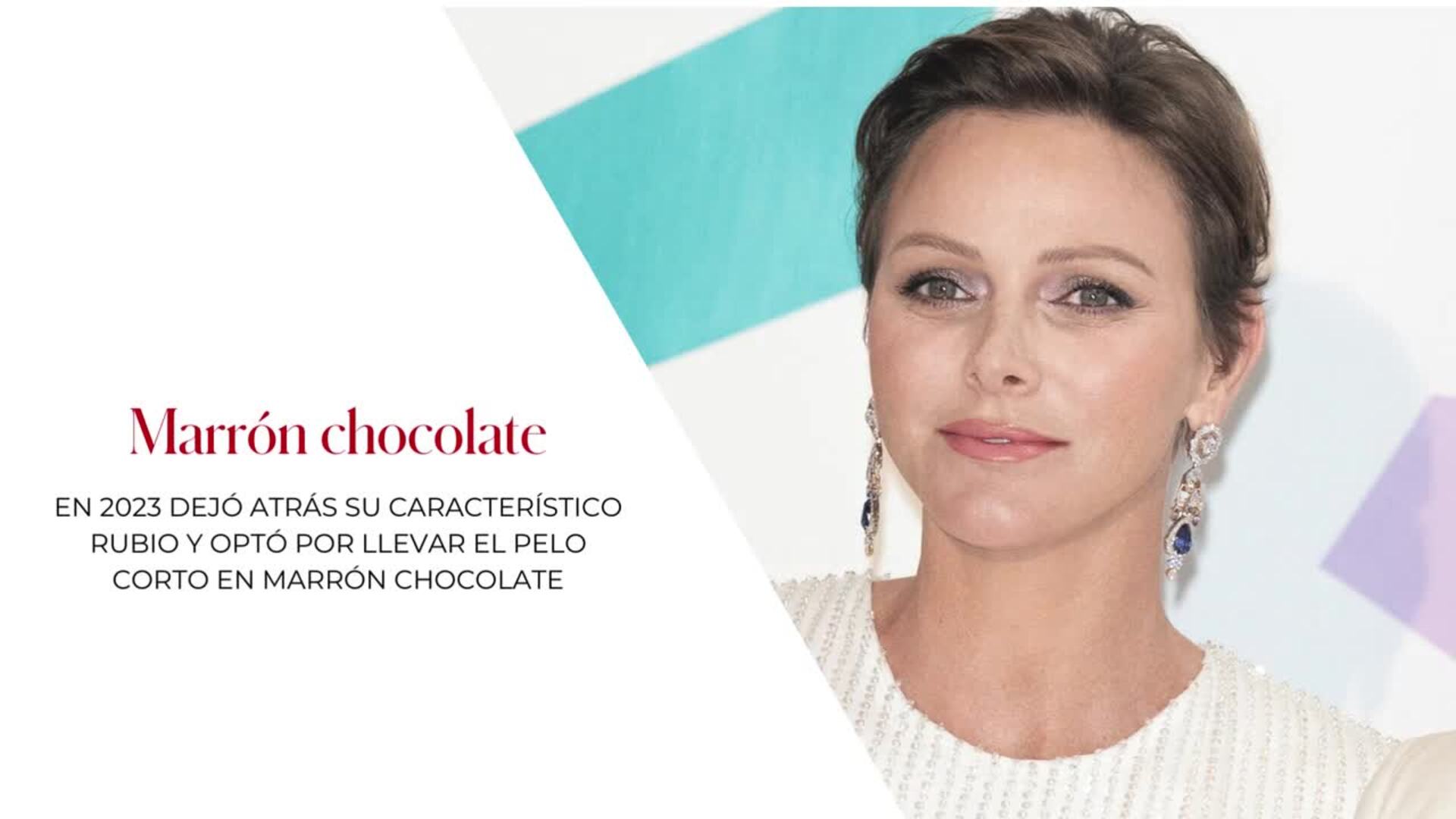 6 cambios de looks más sorprendentes de Charlène de Mónaco