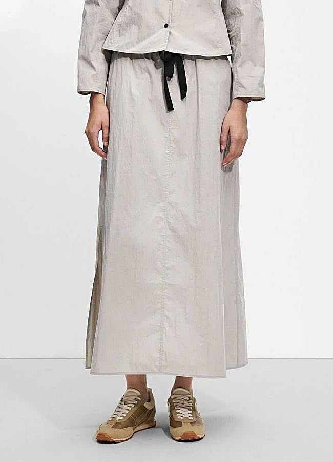 Imagen - Falda larga efecto arrugado de Parfois (32,99€)