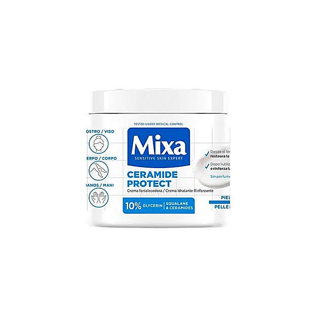 Crema corporal Ceramide Protect de Mixa.