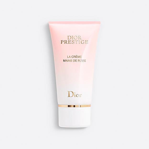 Crema de manos La Créme Mains de Rose de Dior.