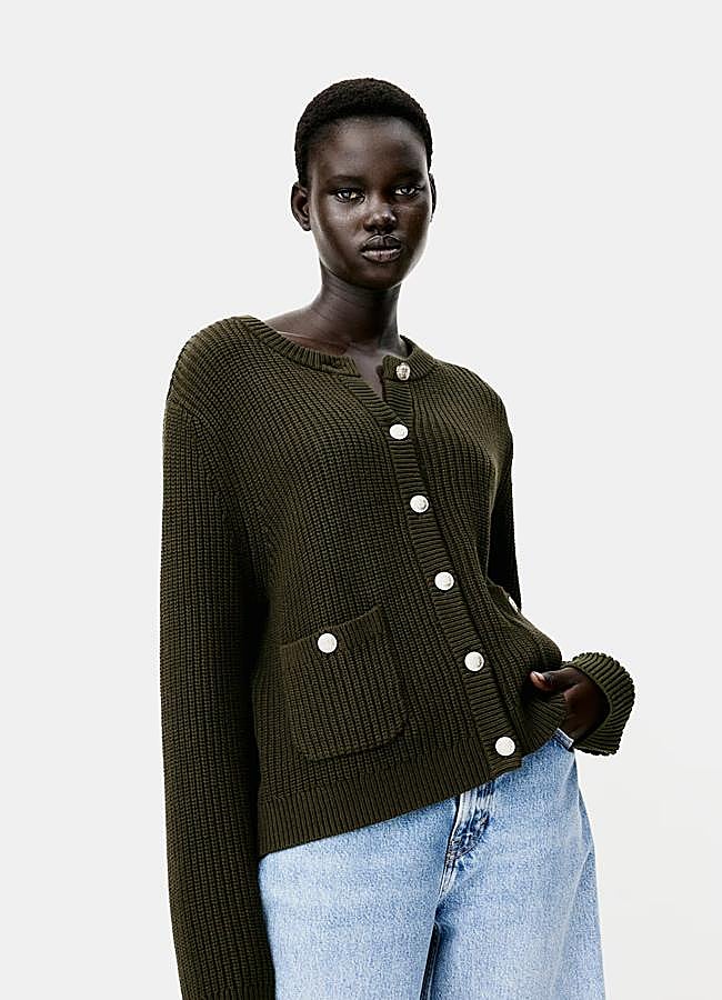 Imagen - Cárdigan verde de H&M, 29,99 euros.