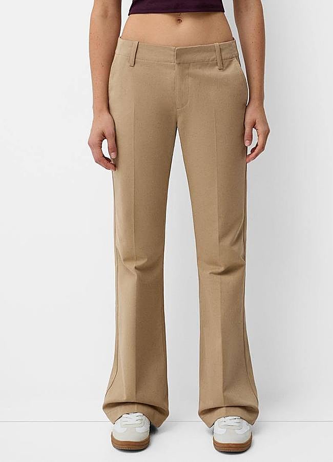Imagen - Pantalones flare tipo chinos
