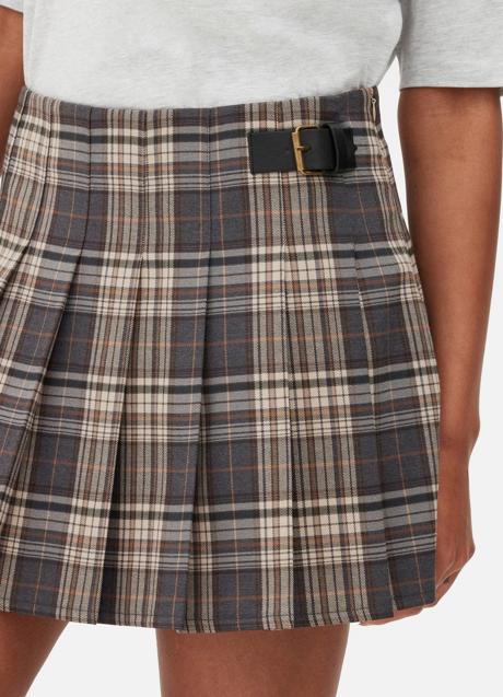 Imagen - Falda con estampado de cuadros de Primark (16 euros)